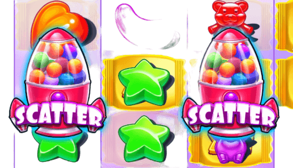 Scatter symbols in Sugar Rush slot